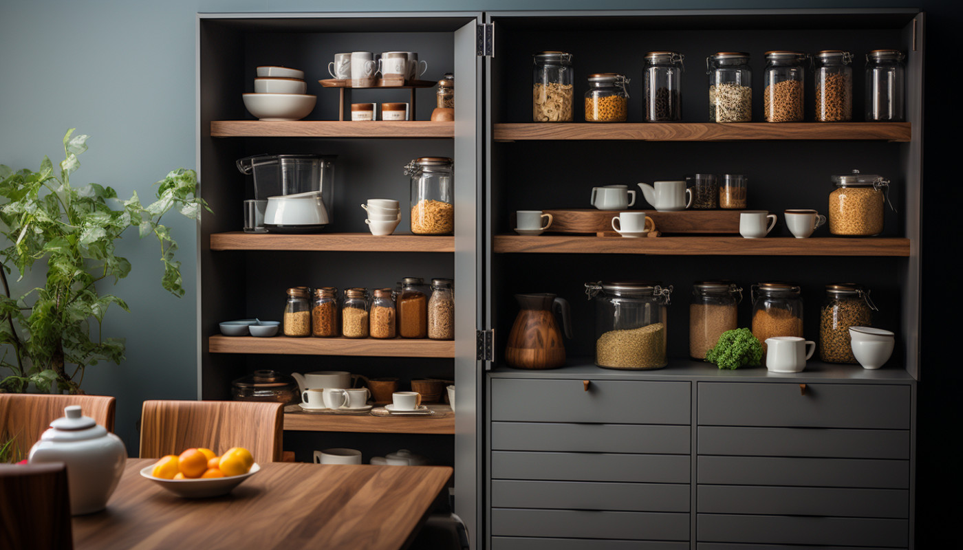Comment gagner de l'espace de rangement avec des armoires de cuisine ?